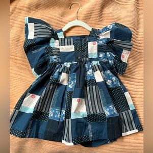 NWOT Tea Collection Baby Dress Set